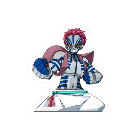 Basketball Face Sticker